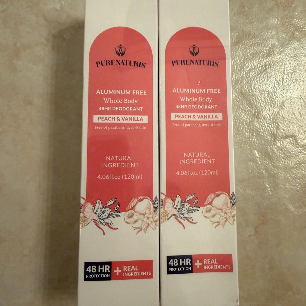 PureNaturis Peach & Vanilla Deodorant